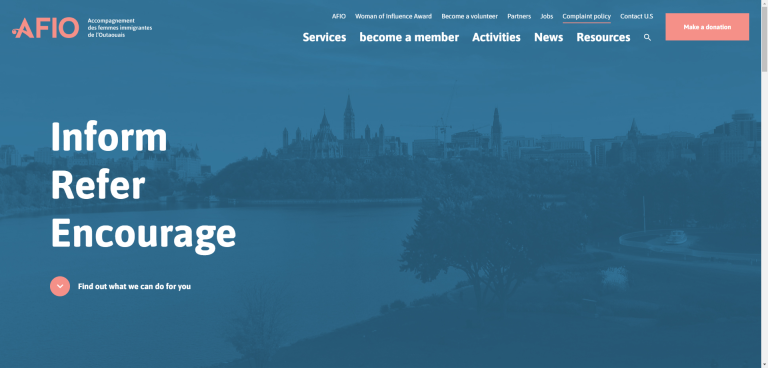 AFIO Support for immigrant women in Outaouais 768x368